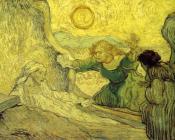 文森特 威廉 梵高 : 拉撒路(仿伦勃朗作品)